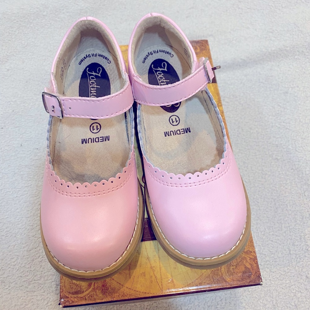 COPY - Pink Toddler girls Van dyke and bacon shoes.